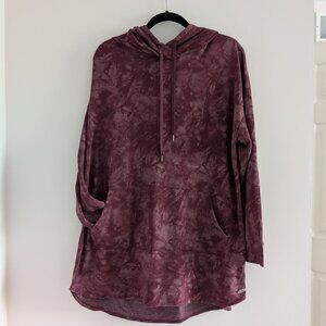 3/$30 tie-dye hooded lightweight athletic sweater